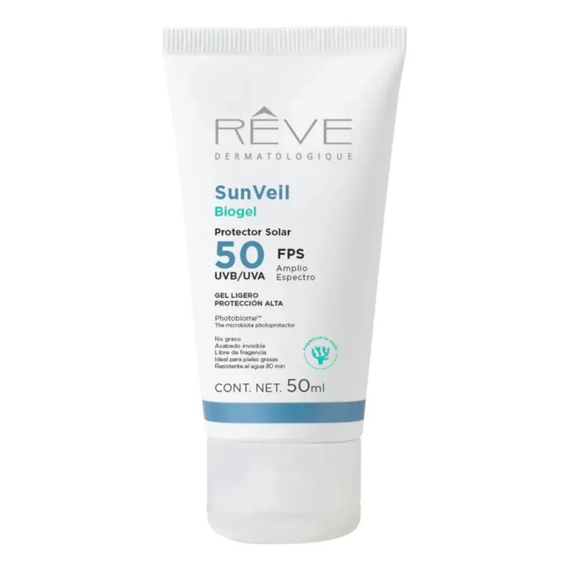Reve Dermatologique Sunveil Biogel Protector Solar 50 Fps 50 ml