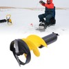 Fockety Ice Auger, 8 Inch Diameter Nylon Ice Fishing Auger,