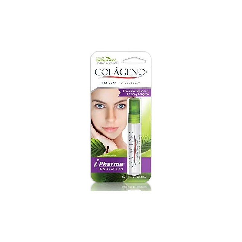 Colágeno Emulsión Tópica Facial Aroma Manzana 7 ml
