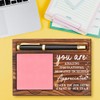 Appreciation Sticky Note Holder, Thank You Appreciation Gifts for Leader