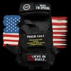 Military Tactical Backpack Patches, Psalm 144:1 BNW Combat Badge, Morale
