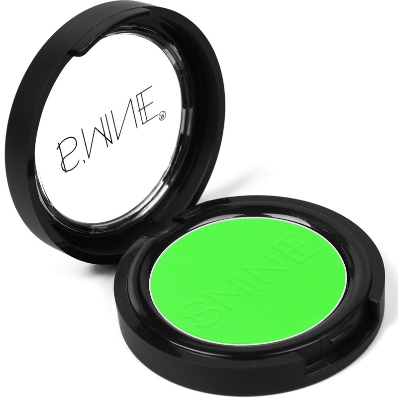 IS'MINE Single Green Matte Eyeshadow Powder Palette High Pigment, Longwear,