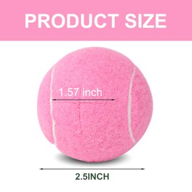 Walker Tennis Balls Precut Tennis Balls for Walkers 4PCS Walkers Legs Universal Precut Glide Balls, Heavy Duty Long Lasting Felt Pad Glide Coverings for Furniture Legs and Floor Protection (Pink)