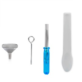 Mini Funnel Set for Cremation Jewelry Funnel for Transferring Ashes Small Funnel Kit for Urn Necklace for Small Urns