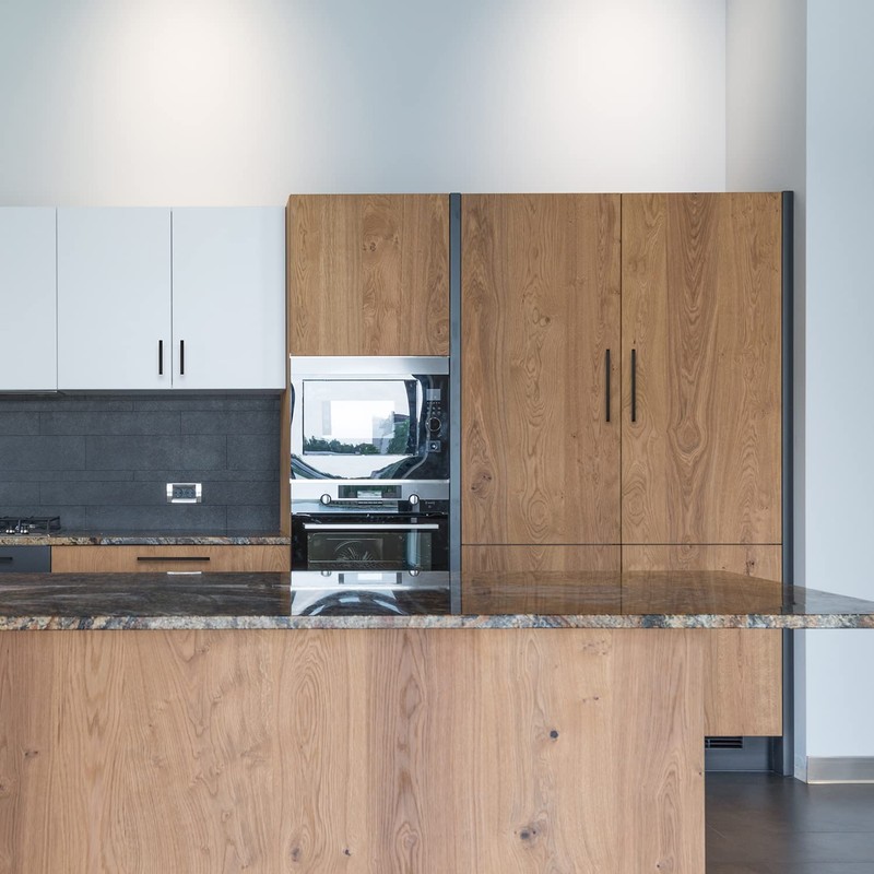 Ravinte 30 Pack Square Cabinet Pulls 10 Inch Black Kitchen