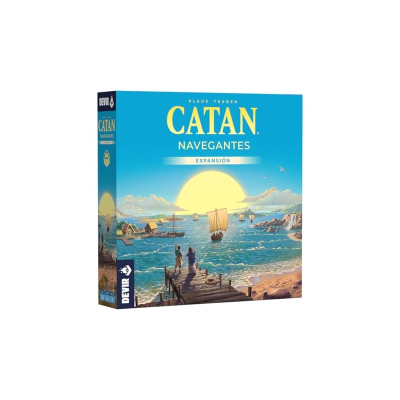 Catan: Navegantes en Español, Expansión, Juego de Mesa, Devir