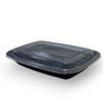 PROELITE Meal Prep 1-3 Compartment BPA Free Reusable Containers -
