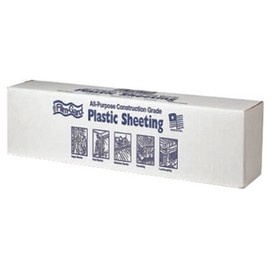 Covalence Plastics 6ML BLK 20X50 20-by-50-Foot 6-Millimeter Black Tyco Polyethylene Plastic Sheeting