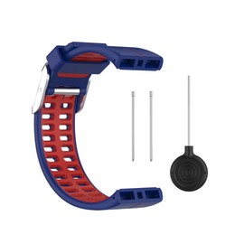Silicone Watch Bands Replacement Bands Soft Comfortable Dual Color Watch Strap Compatible for POLAR v800
