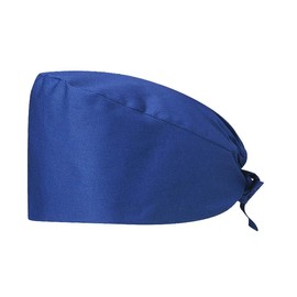 OP-Haube – 100% Baumwolle – Standardgröße – Einfarbig – Mit absorbierendem Schweißband – Für Zahnärzte, Tierärzte & Medizinisches Personal – Atmungsaktiv & Bequem (Königsblau)