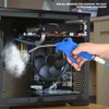 Blue Air Duster Gun Pneumatic Wind Blowing Kit Set with