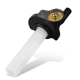 KIMISS Twist Accelerator Pedal Throttle Grip, 22 mm Motorcycle Handlebar Throttle Grip for 50cc-160cc ATV Dirt Bike (C)