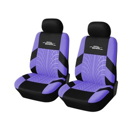 autoyouth Car Seat Covers, Universal Fit, Complete Set, Car Seat Protector, Car Seat Accessories, 4 Pieces, Purple