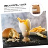 Alipis Cooking Timer Mechanical Countdown for Baking Frying Eggs Numbers