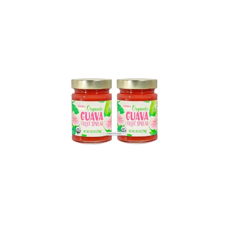 Limited Organic Guava Fruit Spread trader joe 10.5oz each, Pack