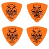 Clayton Duraplex Delrin Rounded Triangle Picks 4 Pack .60 mm