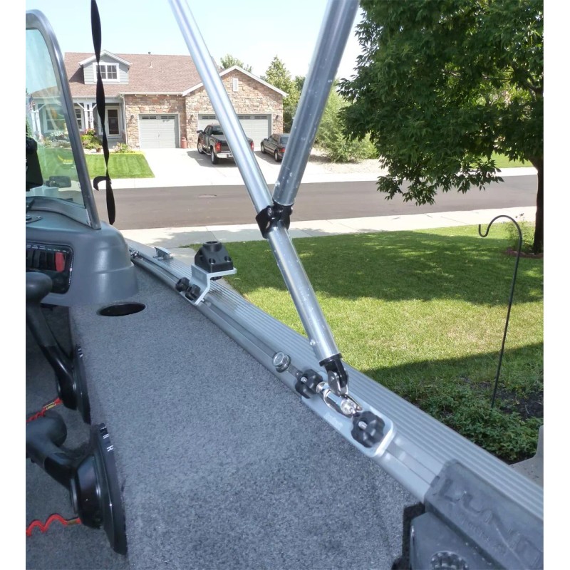 Brocraft Lund Sport Track Bimini Top Mount / Lund Boat