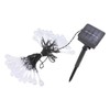 Solar Water Drop String Lights 21 Feet 30 LEDs Waterproof