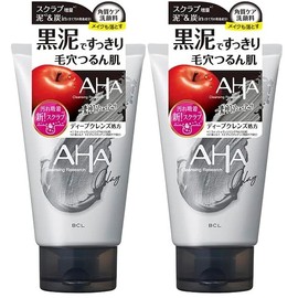 AHA Cleansing Research Wash Cleansing (Wash Cleansing Black), Black Set, Bulk Buy, 4.2 oz (120 g)