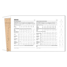 Butterick Misses' Collared Shirts and Pleated Shorts Sewing Pattern Kit, Design Code B6946, Sizes 12-14-16-18-20, Multicolor