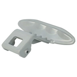 vhbw Door Handle Compatible with LG F1480ADP, F1480FD, F1480FD6, F1480FD9, F1480RD, F1480RD5, F1480RD6, F1480TD, F1480TD5 Washing Machine