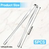 5 Pcs Egg Chalaza Removal Tools, Toothed Design Eggshell Fragment