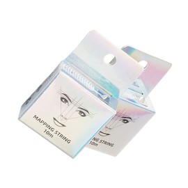 Healvian 3sets Eyebrow Ruler Drawing Tool Kit Makeup Auxiliary Ruler for Accurate Shaping 2pcs*3