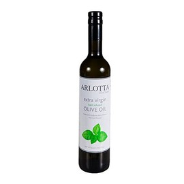 Arlotta Basil Infused Olive Oil California Organic Gourmet 16.9 oz