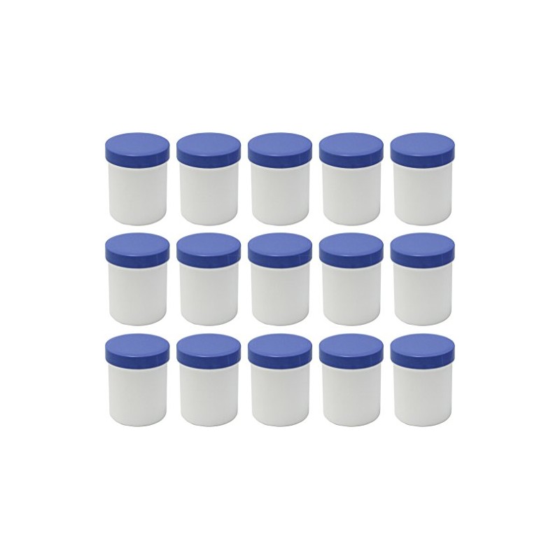 15 Ointment Tin Containers Cream/Ointment Kruke High Capacity 60 ml