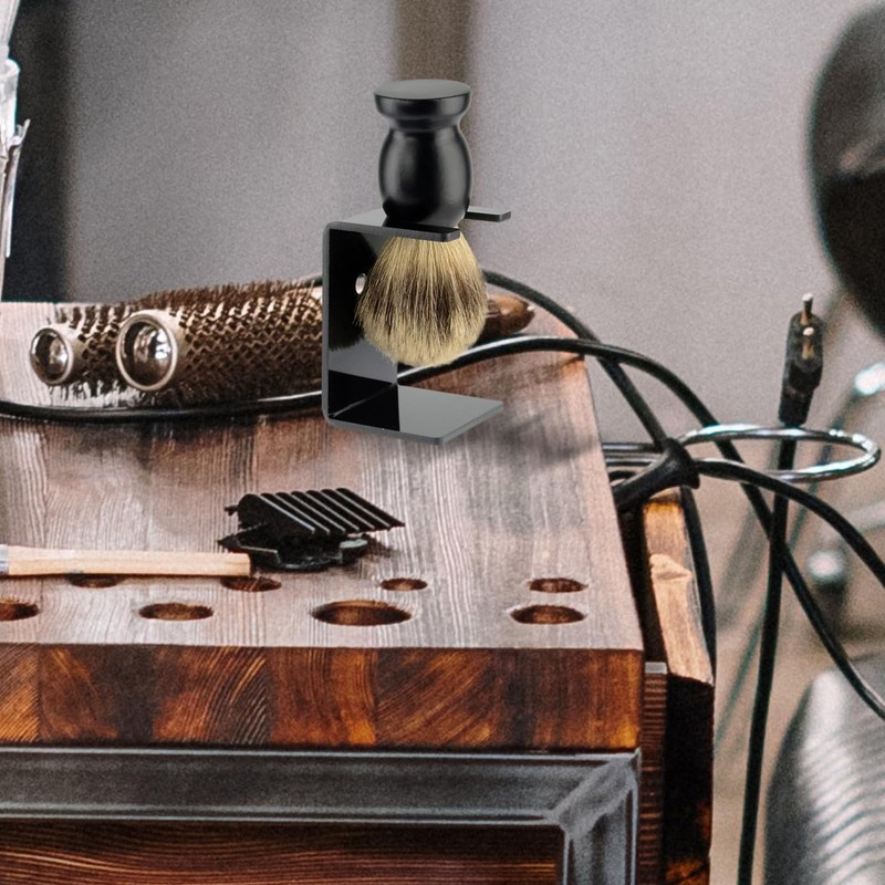 NOLITOY Shaving Brush Stand Razor Storage Men's Razor Organizer Brush