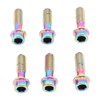 6PCS Bicycle Stem Bolt M5 X 16mm Titanium Alloy Waterproof