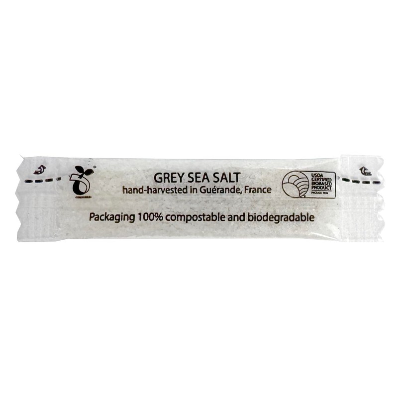 French Gray Sea Salt Packets Single Serve Sea Salt –