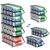 Boeetech Soda Can Organizer of 4 Pack,Stackable Can Organizer For