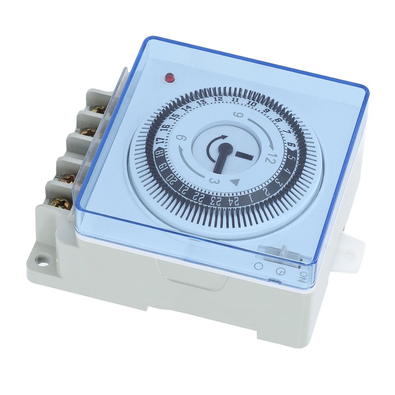 24 Hour Mechanical Time Switch Automatic Power Off Quick Connect