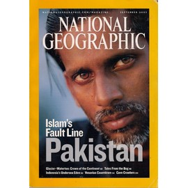 The National Geographic Magazine / September, 2007. Pakistan, Glacier-Waterton, Tales From the Bog, Indonesia's Undersea Eden, Vesuvius Countdown, Cave Crawlers