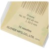 Clover Gold Eye Applique Needles - Size 10 15/Pkg