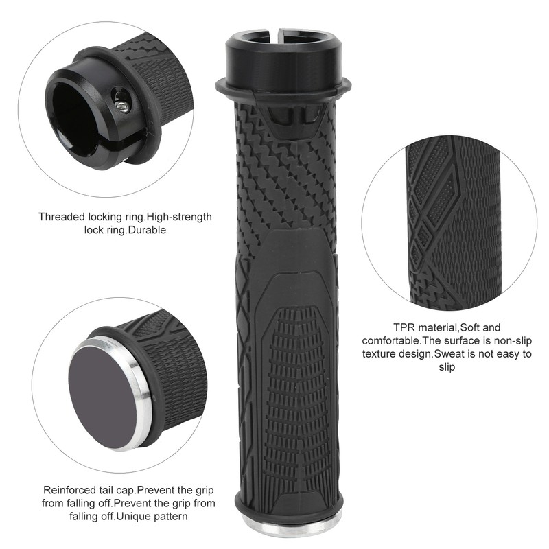 WAKE Bike Rubber Shock Absorption Handlebars Bicycle Handle Grips Bike