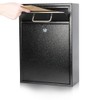 KYODOLED Steel Key Lock Mail Boxes Outdoor, Locking Wall Mount