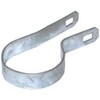 Galvanized Steel Chain Link Tension Band, Durable Steel Chain Link