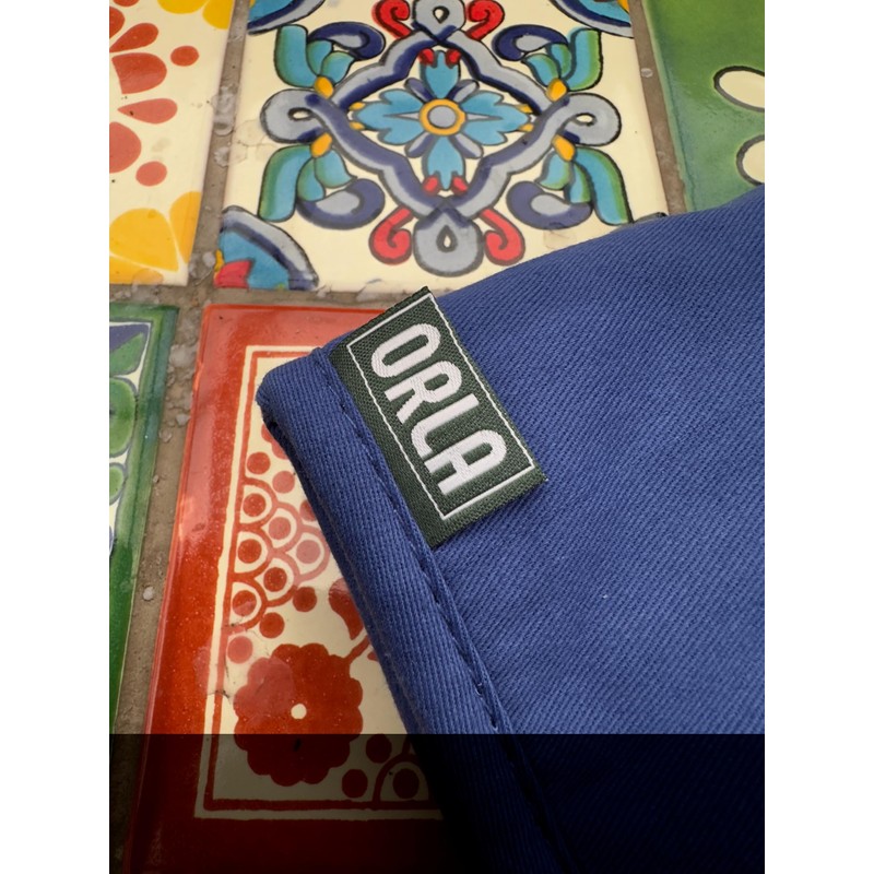 Orla Double Oven Gloves- Heat Resistant Pot Holder- 100% Cotton-