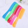 Minkissy 15pcs Plastic Hair Combs Colourful Detangling Unbreakable Long Handle