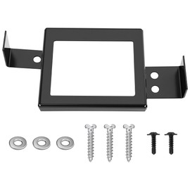 Radar Sensor Protector Cover Compatible with Honda Accord 2018-2022–Fit for Accord Models Featuring Front Radar Sensor– Heavy-Duty Steel Anti-Theft Bracket(Black)