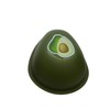 IMUSA USA IMU-71203 Avocado Saver/Container, 3", Green