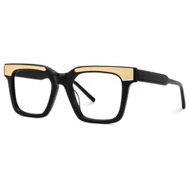 VOOGLAM Rectangle Blue Light Glasses for Women Men Anti Eyestrain Dry Eyes Computer Phone TV Eyewear Black Feleti GJGX211017-01