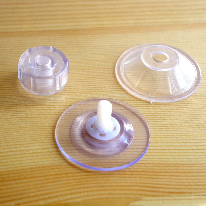 Full Transparent Strong Screw Nut Pull Suction Cup Hand Tighten