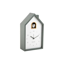 Karlsson Modern Cuckoo Alarm Clock 12 x 6 x 20 cm Green