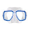 Maske Mares Ray, Maske Erwachsene - Unisex, Blau Trasparent/Trasparent