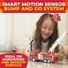 Toysery Fire Truck Toy with Flashing Lights & Siren Sounds