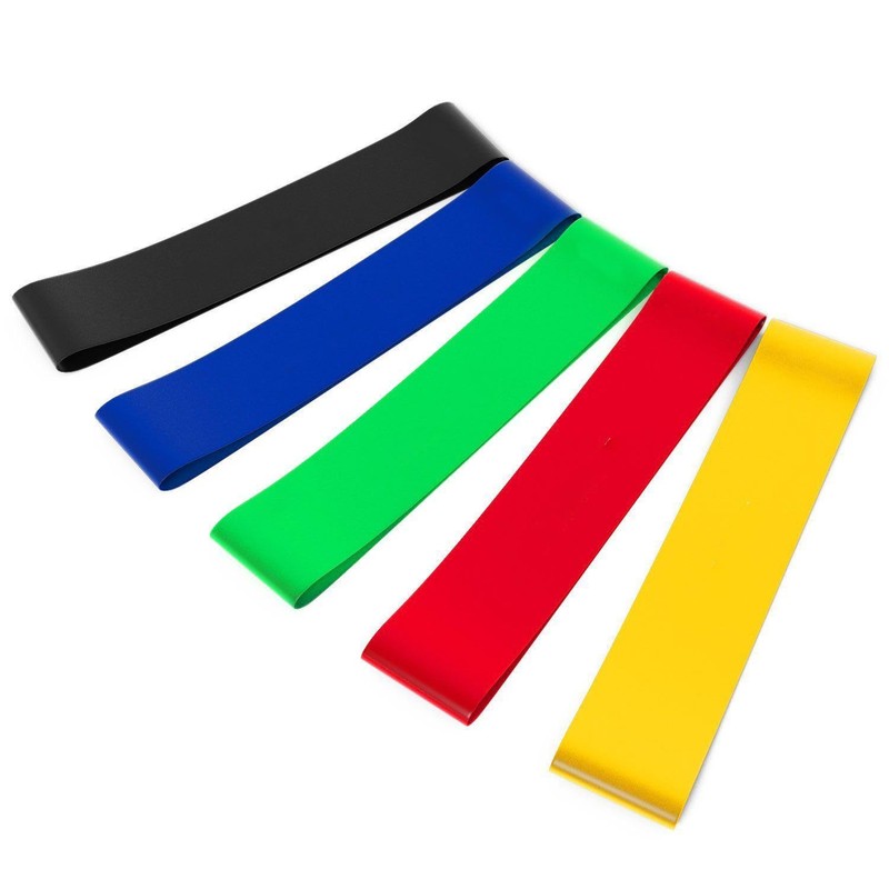 CHENGZI 5 PCS Resistance Loop Bands Mini Band Exercise Strength