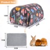 BeBeJoJo Guinea Pig Bed Cuddly Cave Washable Rabbit Cuddly Cave